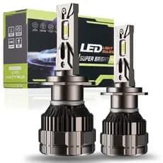 Par 300W 40000LM Carro Led Lâmpadas De Farol Luz Para H4 H7 H11 9005 9006 6500K