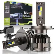 Par de Farol Ultra Led Lâmpada Carro Led Lâmpadas De Farol Kit de H4 H7 H11 HB3 HB4 6500K 300W 40000LM