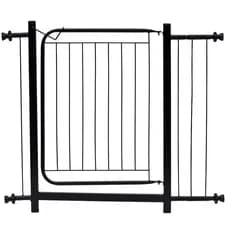 Grade Pet em Aço – Portãozinho para Cachorro e Bebês, Cercado Pet, Não Enferruja (80cm a 100cm)