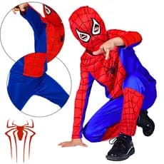 Fantasia Infantil Homem Aranha Completa Festa Criança
