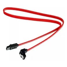 Cabo Sata 3 Para Hd / Ssd Desktop / Computador Cor Vermelho 45cm