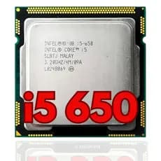 Processador Intel Core I5-650 3.4ghz Gráficos Hd Lga1156 Gam