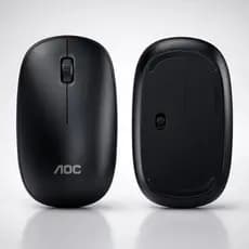 Mouse SILENCIOSO! Sem Fio Office Wireless Escritório Trabalho Estudo Jogos Ms200b Aoc