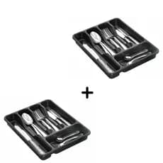 Kit Porta Talheres Organizador De Gaveta