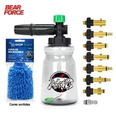 Lança de espuma neve gerador canhão snow foam spray lavadora de pressão conector rápido