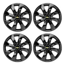 Jogo Calota Aro 14 GM Celta Prisma Montana Corsa Onix Agile Meriva Preta