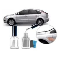 Tinta Tira Risco Automotivo Cor Carro Focus 2008 2009 2010 2011 2012 2013 2014 Prata Geada