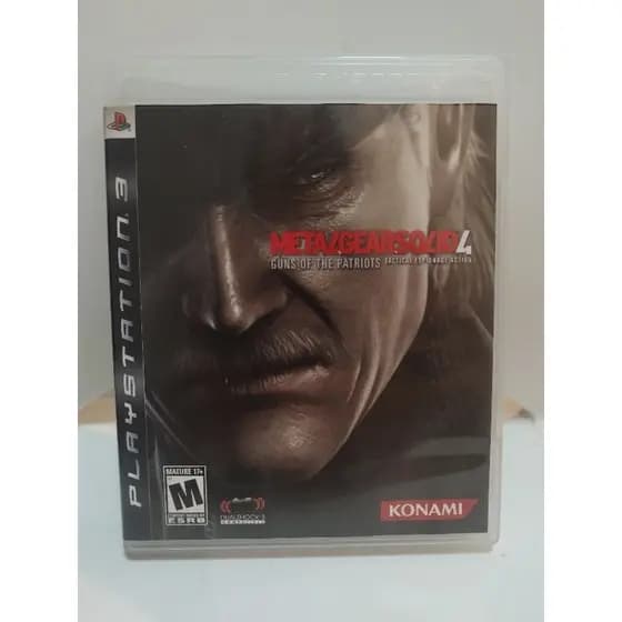 Jogo Metalgearsolid 4 Guns of The Patriots - PS3