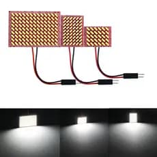 1 Pçs Festão C5W T10 BA9S Carro LED Lâmpadas Do Painel Veículo Auto Interior 30/54/117SMD 4014 Luz Cúpula De Leitura Bra