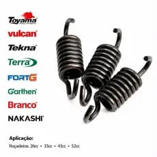 Kit 3 Molas da Embreagem Roçadeiras a Gasolina 33/43/52/63 cc Universal