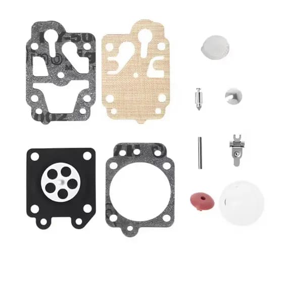 Kit Reparo Carburador Completo Com Bulbo Injetor Roçadeira 26cc A 52cc
