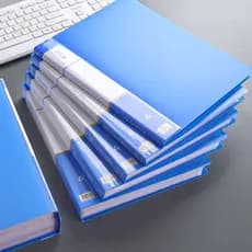 pasta Arquivo de plastico  Para escola e escritório A4 com 30/40/60/80folhas