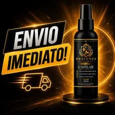 Barba Cabelo Sobrancelha Tônicos Capilares 120ml Bravenza Essence Fortalecimento e Cuidado Diário