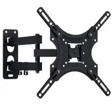 Suporte Articulado Universal para TV de 32 a 55 Polegadas Giro 180° Inclinação 15° Capacidade até 22 kg para Smart TV