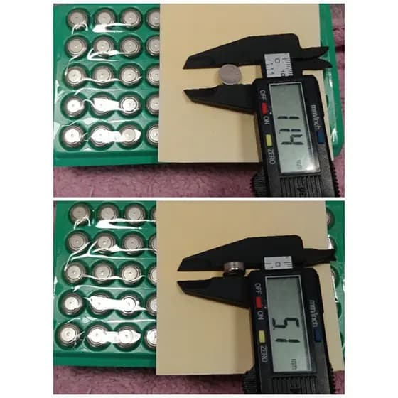 Várias Bateria de Botão 1.5 Volts LR44 AG13 LR1130 AG10