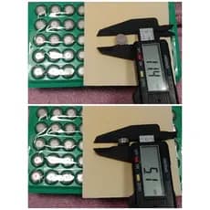 Várias Bateria de Botão 1.5 Volts LR44 AG13 LR1130 AG10