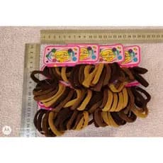 Kit 72 Elásticos de Cabelo Feminino Xuxinha Para Cabelo