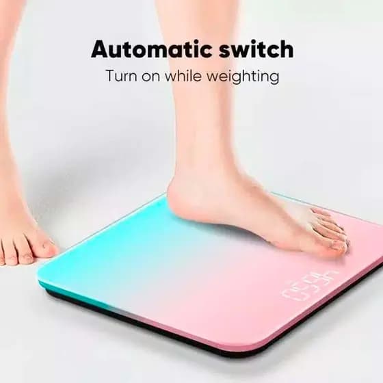 Balança Digital Eletrônica Vidro 180kg Academia Clinica Ideal em Academia, Casa, Clinica