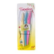 Kit 3 Navalhas Para Aparar Sobrancelhas Produto de Beleza e Higiene Aparador de Pelos