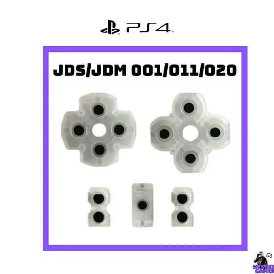 Borracha Condutiva Controle Ps4 Jds Jdm 001 011 020