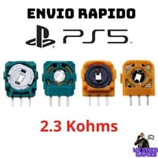 Sensor potenciômetro para analógico 3D original ALPS de controles de PS5
