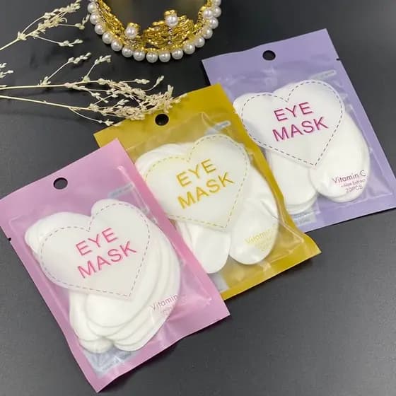 Protetor De Pálpebra Gel Alongamento Cílios Patch Pad 10 PARES