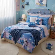 Manta Flanel Stitch  Antialergica Macia e Quentinha Solteiro