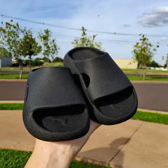 Chinelo Infantil Unissex Nuvem Confortável Macio Leve Casual Estilo Moderno Antiderrapante Tendência