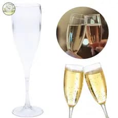 Taça De Champanhe Cancun Dup Acrílico 170ml Festa Cristal