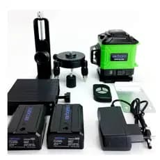 Nível A Laser Verde 12 Linhas 3d Nivelador Mini Tripé 360°
