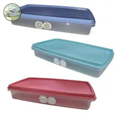 Pote Hermético Porta Frios Berlim Dup 750ml Tampa Micro-Ondas Lava-Louças Freezer Bpa Free