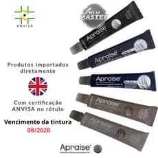 Tintura Apraise P/ Cílios Sobrancelha Barba Tinta Original