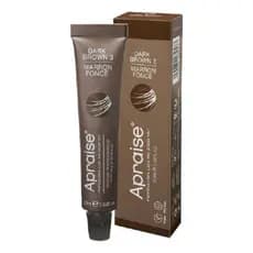 Tintura Apraise Castanho Escuro Tinta  Para Sobrancelhas Cílios Barba 20ml Tingir Fios