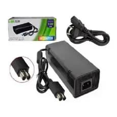 Fonte Xbox 360 Slim Video Game Compatível Bivolt 2 Pinos