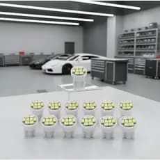 Kit 4 Lampada T10 8 Led Branca Pingo Luz 6500k Atacado
