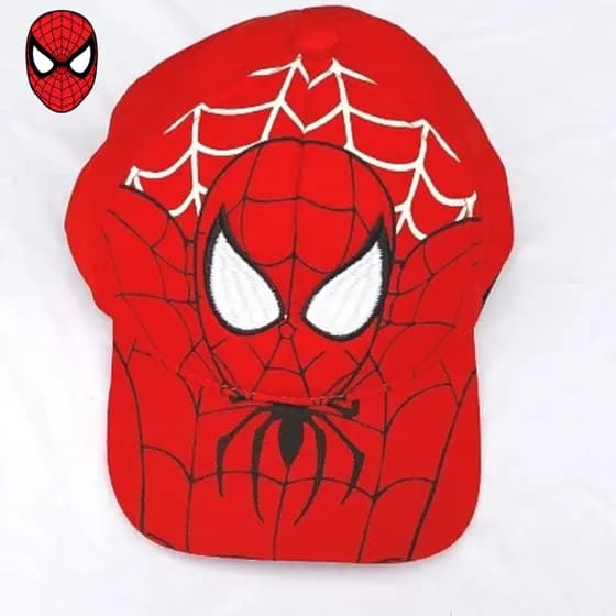 Boné Infantil Do Homem Aranha Fantasia