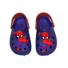 Babuche Sandália Papete Infantil Do Homem Aranha Personagem Bebê Desenho Teia