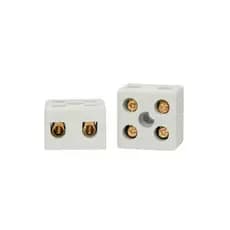 KIT 3 CONECTOR DE PORCELANA 2 POLOS [MLF]