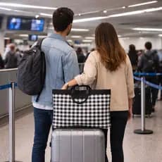 Bolsa Sacola Porta Travesseiro Para Viagem Dupla Bag Aeroporto Rodoviária Organizadora