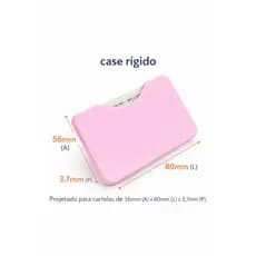 Estojo Protetor para Cartela Pilula Anticoncepcional Case Rigido Elegante