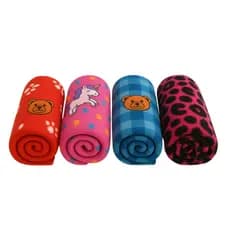 Manta Soft Microfibra pet Cachorro e Gato Pronta Entrega 1M X 90CM