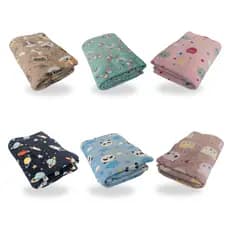 Manta Infantil soft macia presente bebê recém nascido pet 90cm x 1,00m