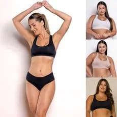 Top Nadador Fitness Academia Reforçado Em Poliamida Sem Bojo Para Treinar Academia