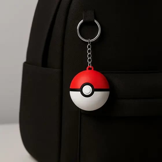 Chaveiro Pokébola Pokémon 3D Anime Geek Presente Colecionável