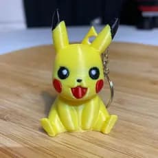 Chaveiro 3d Pokemon Pikachu Pingente Action Figure Pikachu Pokémon Anime / Geek / Nerd / Gamer / Nostalgia Pokémon