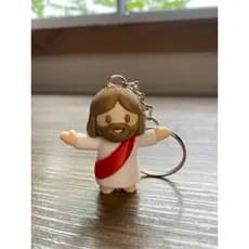 Chaveiro Jesus 3D Cristão | Lembrancinha Evangélica | Presente Religioso | Impressão 3D