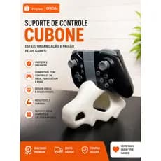 Suporte para Controle Gamer Cubone Pokémon Decorativo PS5 Xbox Switch