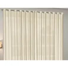 Cortina DECORY voal  Palha 3,00 X 1,80 - Oferta Imperdível -  PARA QUARTO E SALA