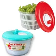Centrífuga Seca Salada Alves Plastic 4,5L Grande - Várias Cores