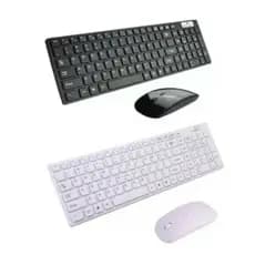 Kit Teclado e Mouse Sem fio Usb Wireless - LEY-171